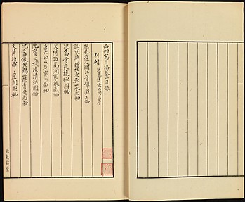 Table of Contents of 