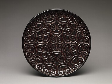 Tray with “Pommel Scroll” Design

