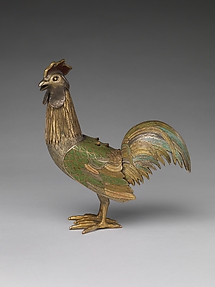 Incense Burner in the Shape of a Rooster