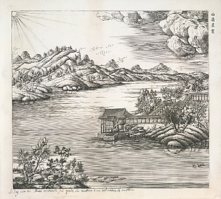 Morning Glow on the Western Ridge, from the series Thirty-six Views of the Summer Palace

