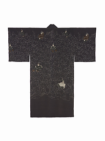 Man’s Informal Robe with the Thirty-six Poetic Immortals

