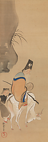 Jurōjin Mounted on a White Deer