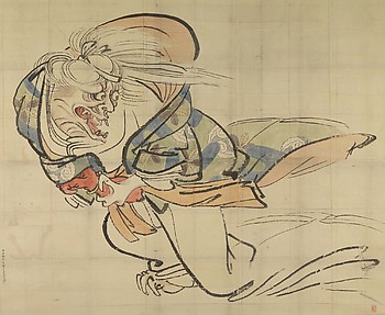 Preparatory Sketch for The Ibaraki Demon