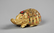 Netsuke of Boar