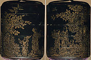 Case (Inrō) with Design of Chinese Women at Court