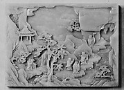 Table Screen with Landscape Scene
