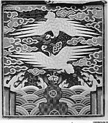 Rank Badges with Decoration of Two Cranes among Clouds