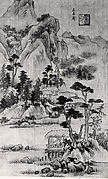 Scholar in a Lakeside Pavilion