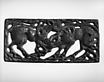 Belt Plaque with Fighting Horses