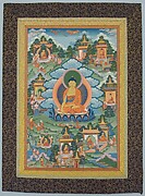 Thanka with Buddha