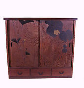 Chest with Decoration of Gourd Vine