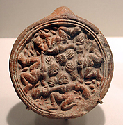 Auspicious Emblem with Four Dancing Figures