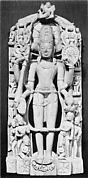 Standing Vishnu and His Avatars