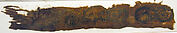 Embroidered Strip with Floral Scroll