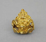 Rod Finial Clip with Foliate Ornamentation