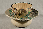 Blossom-Shaped Cup and Matching Cup Stand