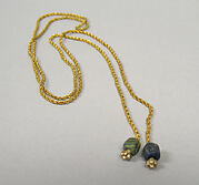 Chain with Glass Terminals