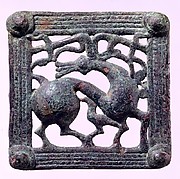 Belt Buckle with Stag