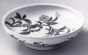 Plate with Decoration of Camellia Branch