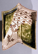 Dish in the Shape of an Arrow's Fletching