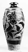 Bottle with Floral Decoration