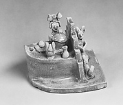 Stove with figures