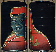 Case (Inrō) with Head of Daruma