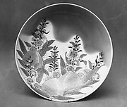 Dish with Peach Design