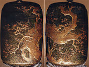 Case (Inrō) with Design of Blossoming Plum Tree
