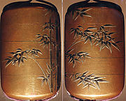 Case (Inrō) with Design of Bamboo