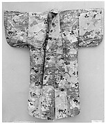 Noh Costume (Karaori) with Pattern of Fans Floating on Water
