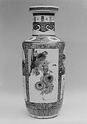 Vase with Floral Decor