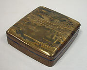 Writing Box with Design of the Sumiyoshi Shrine