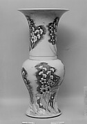 Vase with Decoration of Blossoming Plum
