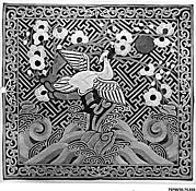 Woman's Rank Badge with Egret