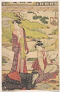 Three Ladies in a Garden