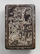Box with “Peach Blossom Grotto”

