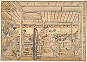 Shin Yoshiwara Karitaku Ryogoku no zu