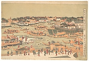 New Great Bridge at Naka Zu in Edo