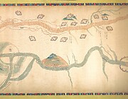 Map of the Grand Canal from Beijing to the Yangzi River