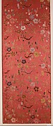 Woven Panel with Swallows and Prunus