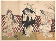 Ichikawa Danjuro IV in the Role of the Monk Mongaku from the Play Hana-zumo Genji-biki