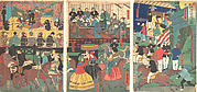 A View of the Amusements of the Foreigners in Yokohama, Bushu