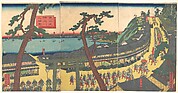 Daimyo's Processions Passing along the Tōkaidō