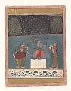 Vasant Ragini: Page from a Dispersed Ragamala Series (Garland of Musical Modes)