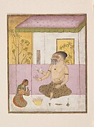 Khambhavati Ragini: Page from a Dispersed Ragamala Series (Garland of Musical Modes)