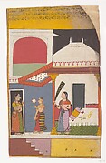 Page from a Dispersed Ragamala Series (Garland of Musical Modes)