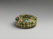 Box with Abstract Design