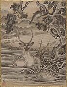 Deer and Monkeys