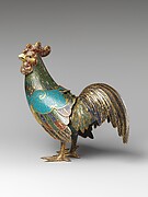 Incense Burner in the Shape of a Cock